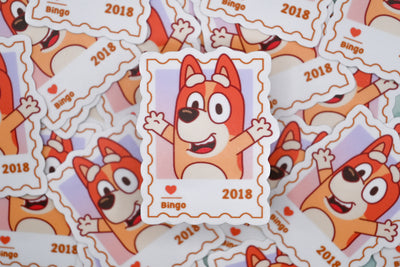 Bingo– First Class Postage Sticker