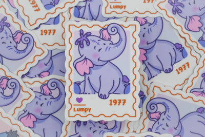 Lumpy– First Class Postage Sticker