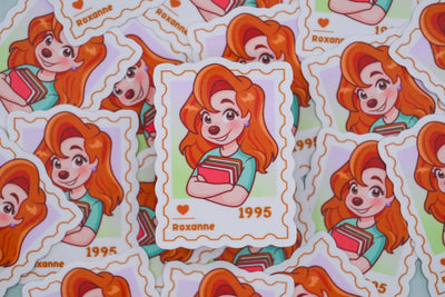 Roxanne– First Class Postage Sticker