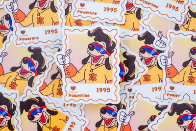 Powerline– First Class Postage Sticker