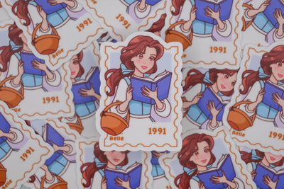 Belle– First Class Postage Sticker