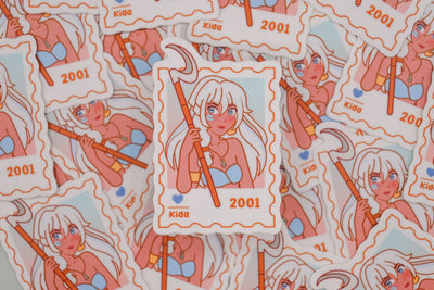 Kida– First Class Postage Sticker