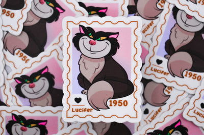 Lucifer– First Class Postage Sticker