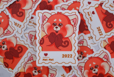 Mei Mei– First Class Postage Sticker
