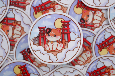 Mochi– Bubble Buddies Sticker