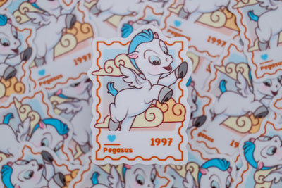 Pegasus– First Class Postage Sticker