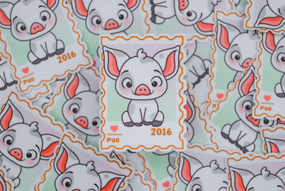 Pua– First Class Postage Sticker
