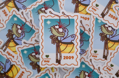 Ray– First Class Postage Sticker