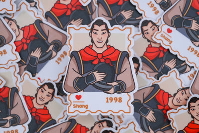 Shang- First Class Postage Sticker