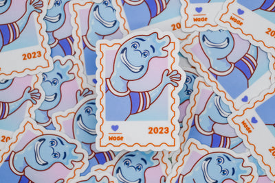 Wade– First Class Postage Sticker
